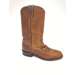 Justin Boots Women's Brown Leather Western Boots